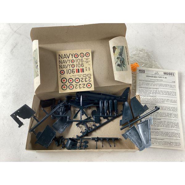 FROG Sea Fury X Naval Fighter-bomber - 1/72 Scale Model Kit
