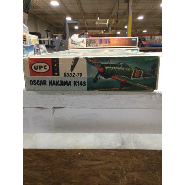 UPC Oscar Nakajima Ki43, 1/50 Scale Model Kit, Unassembled