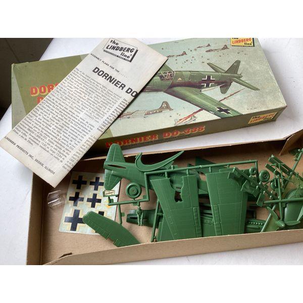 Linderberg Dornier DO-335, World War Two Twin Engine German Airplane, 1/72 Scale Plastic Construction Kit