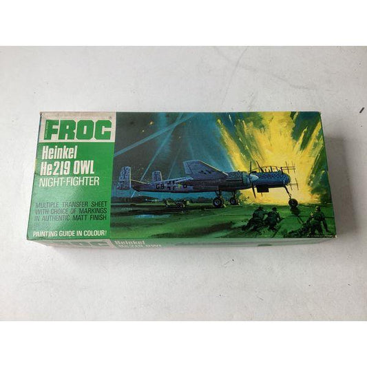 FROG Heinkel He 219 OWL Night-Fighter, Model Kit, Authentic Markings