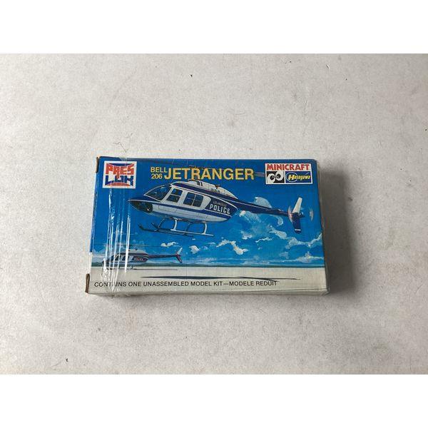 Minicraft Bell 206 JetRanger Helicopter Model Kit
