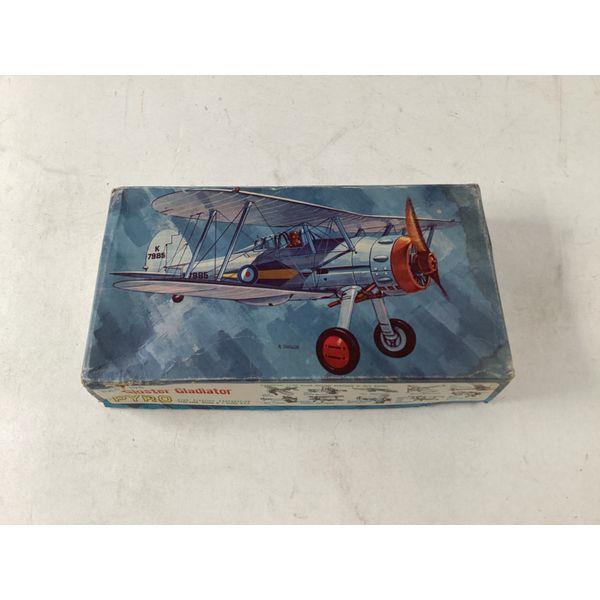 PYRO Gloster Gladiator Model Kit, Vintage, Unassembled