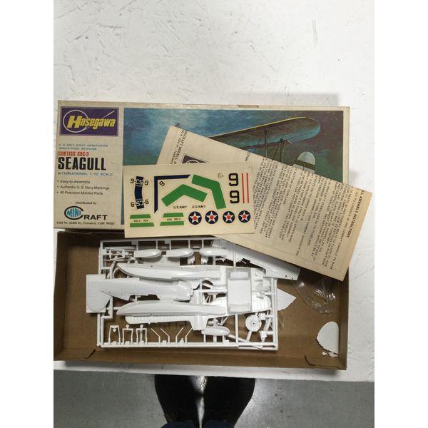 Hasegawa Curtiss SOC-3 Seagull, 1/72 Scale, U.S. Navy Markings