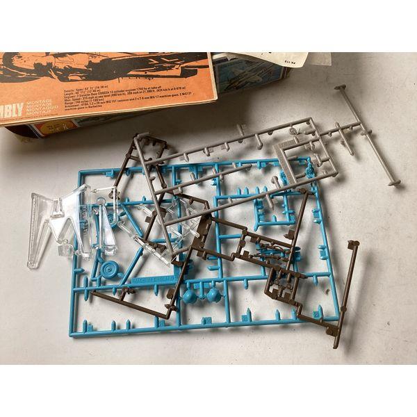 Matchbox Messerschmitt 410, PK-113, Aircraft Model Kit - Vintage, Assembly Required