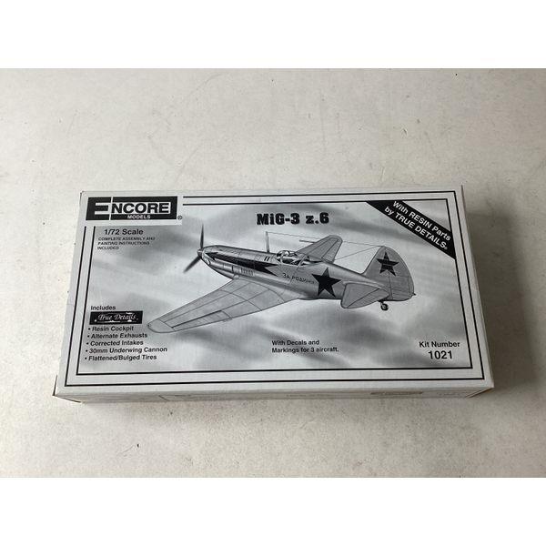 Encore Models MiG-3 z.6 - 1/72 Scale Model Kit, Resin Parts, True Details