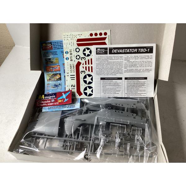 Monogram Devastator TBD-1 - 1/48 Scale, Unassembled Model Kit – The ...