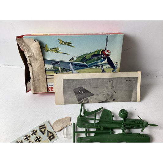 Lindberg Line Focke Wulf 190D-9, 1/72 Scale, Plastic Construction Kit