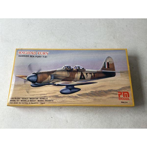 PM Model Bagdad Fury Hawker Sea Fury T-61 - 1/72 Scale