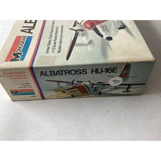 Monogram Albatross HU-16E - 1/72 Scale Model Kit, Coast Guard, Air/Sea Rescue