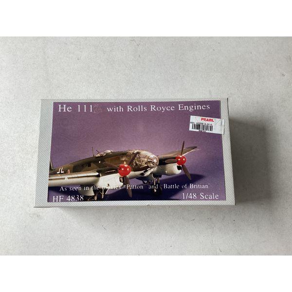 MB Models Inc. He 111 with Rolls Royce Engines - HF 4838, 1/48 Scale