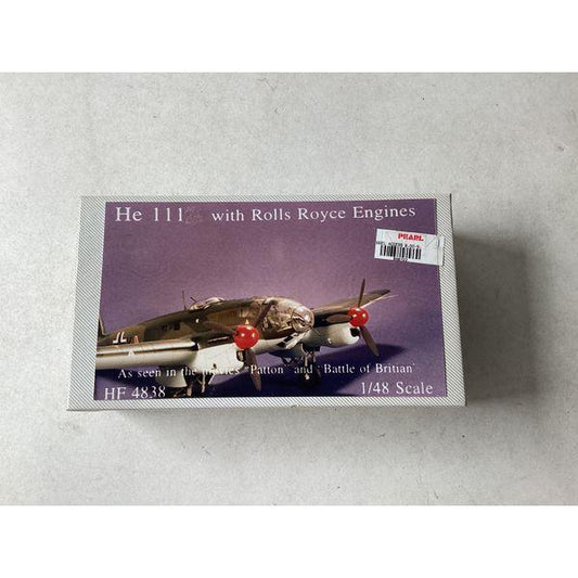 MB Models Inc. He 111 with Rolls Royce Engines - HF 4838, 1/48 Scale