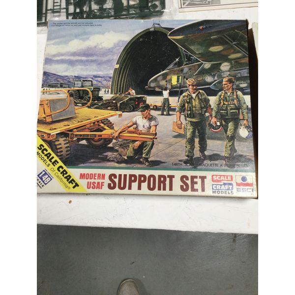 Scale Craft Modern USAF Support Set, 1/48 Scale - Model Kit