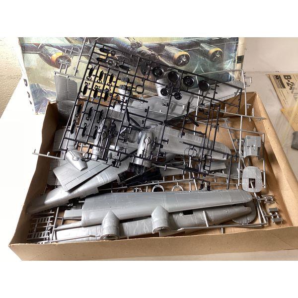 Monogram B-24J Liberator, 1/48 Scale, Plastic Model Kit, Unassembled, Vintage
