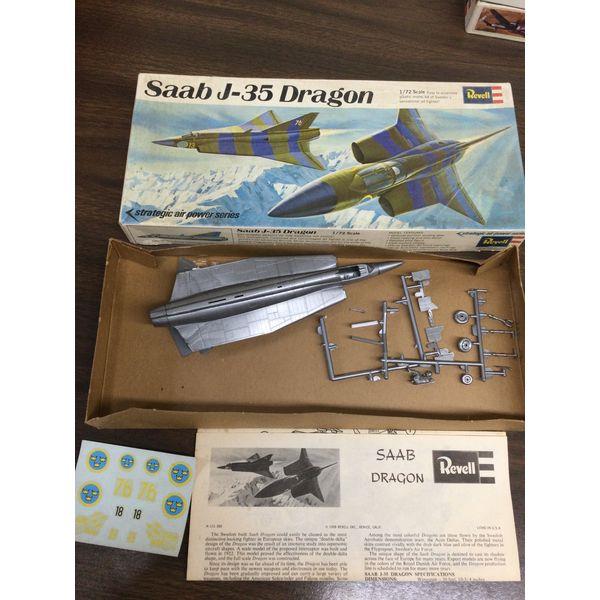Revell Saab J-35 Dragon, 1/72 Scale Model Kit