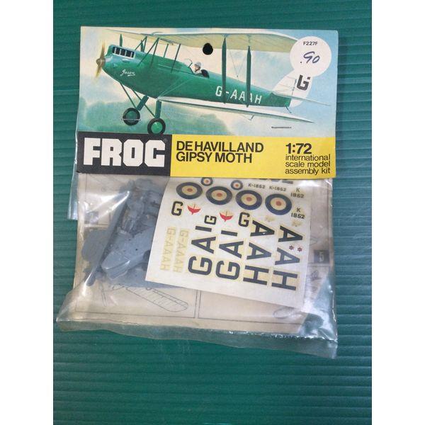 FROG De Havilland Gipsy Moth - 1:72 Scale - Model Kit, International Assembly
