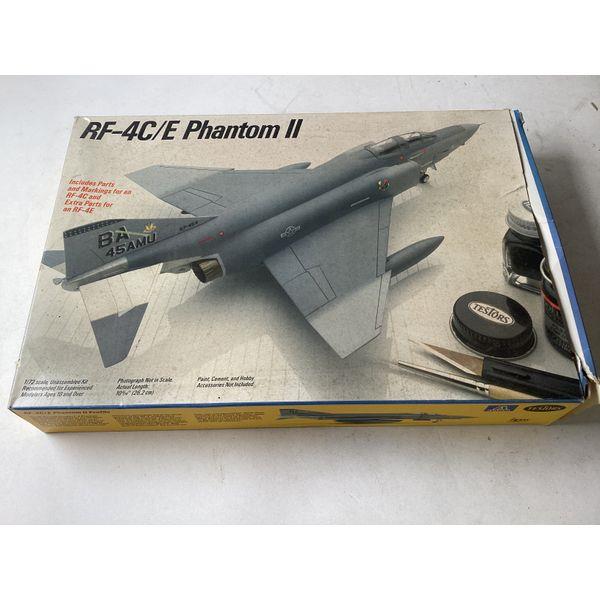 Testors, RF-4C/E Phantom II, 1/72 Scale, Unassembled Kit, Hobby Airplane