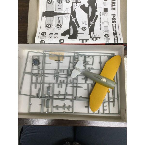 Hobby Craft USAAC P-26 Peashooter - 1:48 Scale, Model Kit, Unassembled, Decals