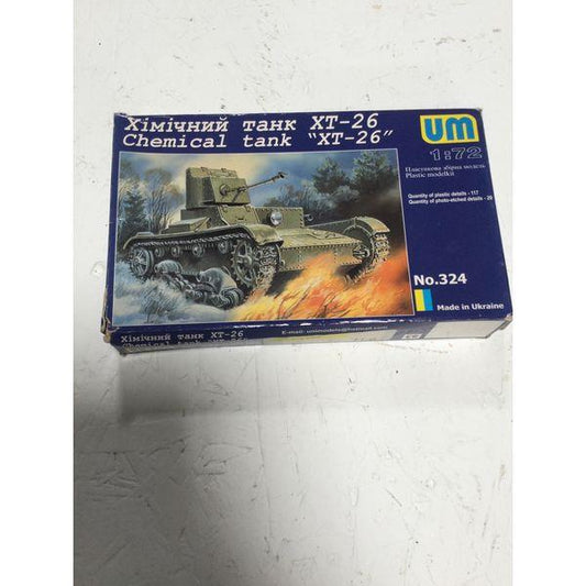 UM Chemical Tank XT-26 - 1:72 Scale Model Kit
