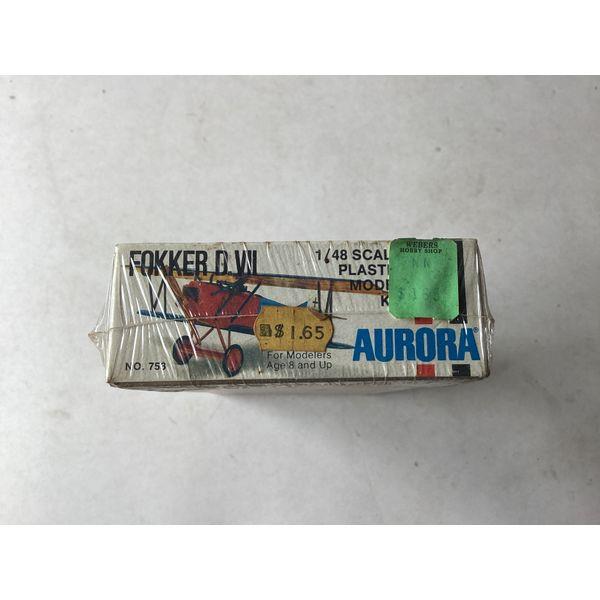 Aurora Fokker D.VII - 1/48 Scale, Plastic Model Kit