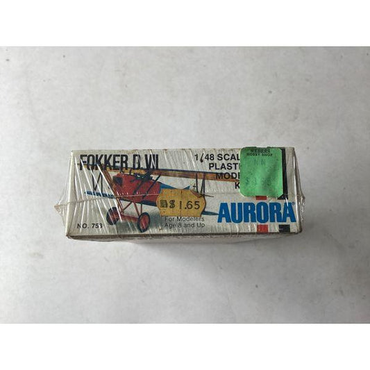 Aurora Fokker D.VII - 1/48 Scale, Plastic Model Kit