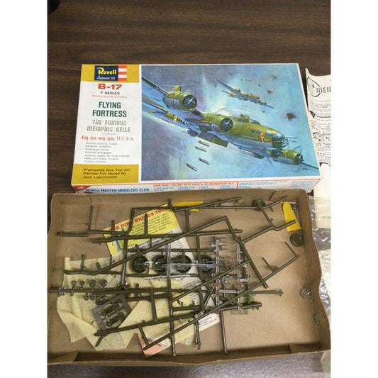 Revell B-17 F Series Flying Fortress Memphis Belle - Vintage Model Kit