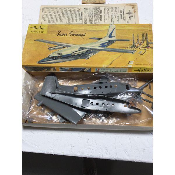 Heller Super Broussard 1:50 Scale Model Kit - Vintage, Unassembled