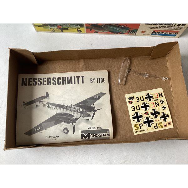 Monogram Messerschmitt Bf 110 - 1/72 Scale Plastic Model Kit
