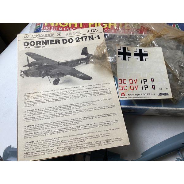 Italeri Dornier Do 217 N-1 Night Fighter - 1:72 Scale, Model Kit
