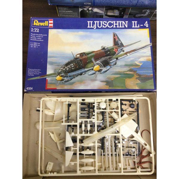 Revell ILJUSCHIN IL-4 1:72 Model Kit - Unassembled