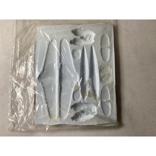 Models Breda 65 Kit No. 4, Aircraft - Unassembled, Detailed Parts