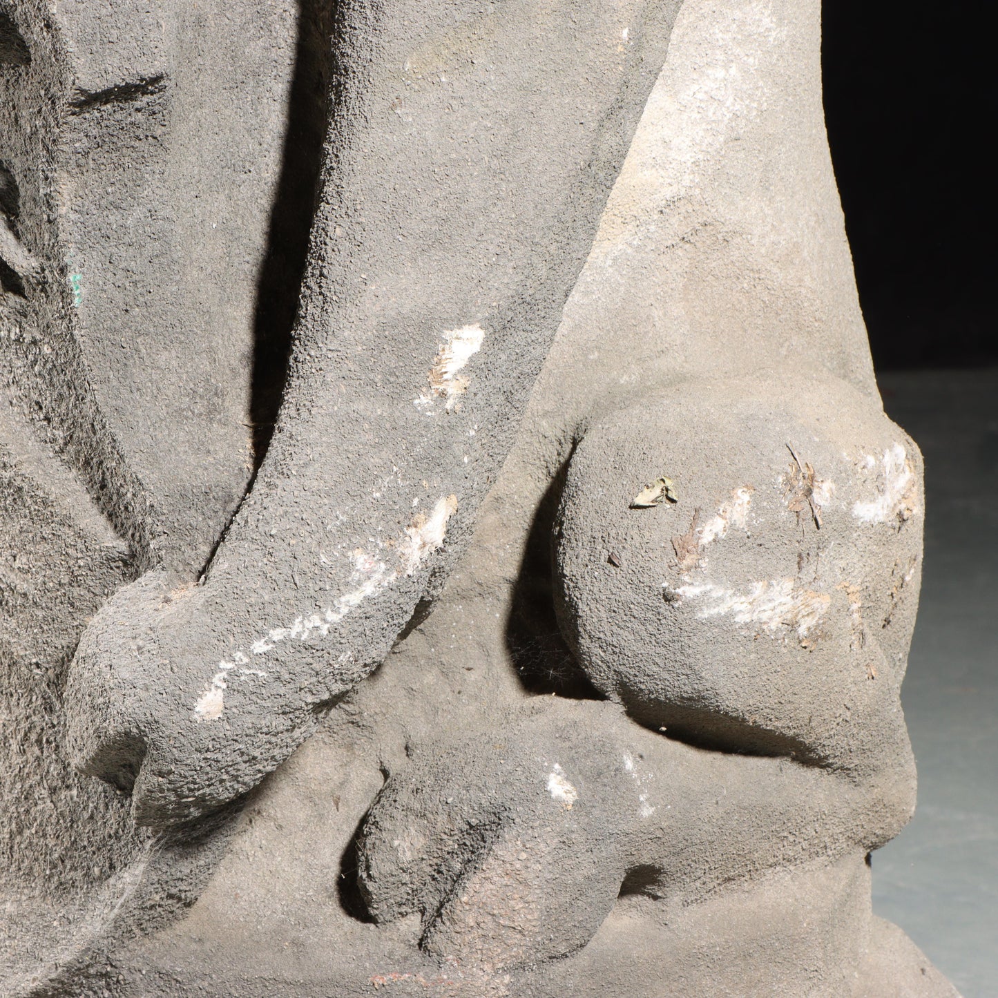 Heraldic Mythological Guardian; full body gargoyle/grotesque beast with shield: 1920s Harlem, New York, Gothic Style
