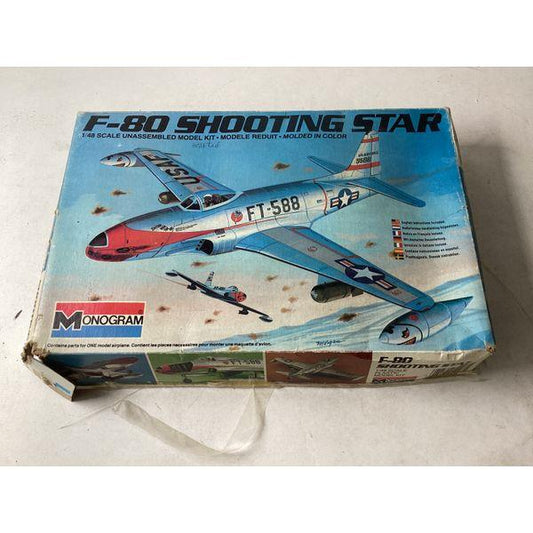 Monogram F-80 Shooting Star - 1/48 Scale Model Kit