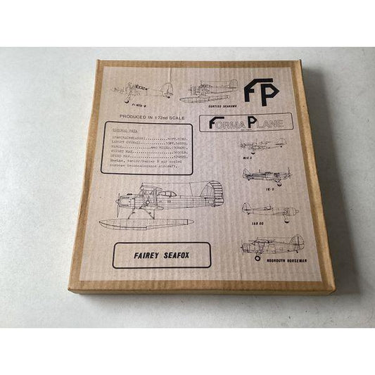 Formaplane Fairey Seafox 1/72 Scale Model Kit - Vintage