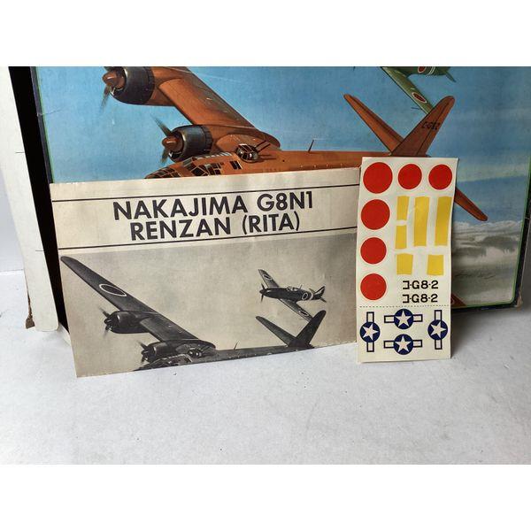 AMT Nakajima 18SHI Attack Bomber, Model Kit, Vintage