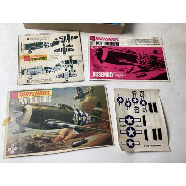 Matchbox P-47 Thunderbolt, Complete Kit
