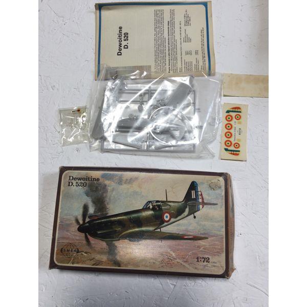 ESCI Dewoitine D.520 - 1:72 Scale, Model Kit, Unassembled