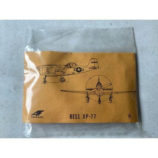 Airframe Bell XP-77 - 1/72 Scale Model Kit - Unassembled, Collectible