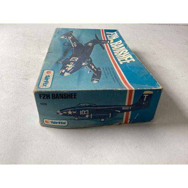 U-Airfix F2H Banshee - 1/72 Scale Model Kit, Vintage Collector's Item, 4018