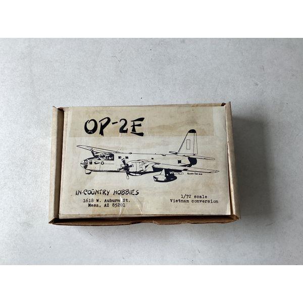 In-Country Hobbies OP-2E, 1/72 scale, Vietnam Conversion, Resin Parts, Detailed