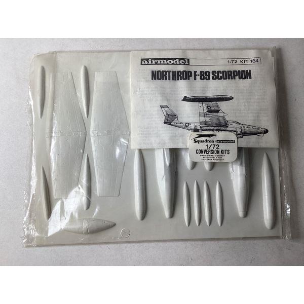 Airmodel Northrop F-89 Scorpion - 1/72 Scale Kit - Conversion Kit, Unassembled