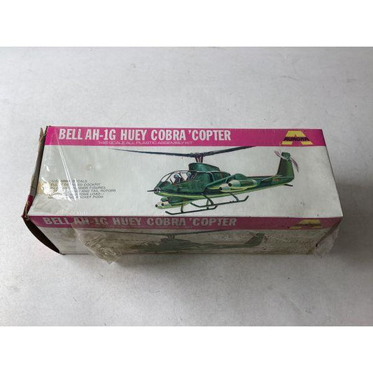 Aurora Bell AH-1G Huey Cobra 'Copter - 1/48 Scale Plastic Assembly Kit