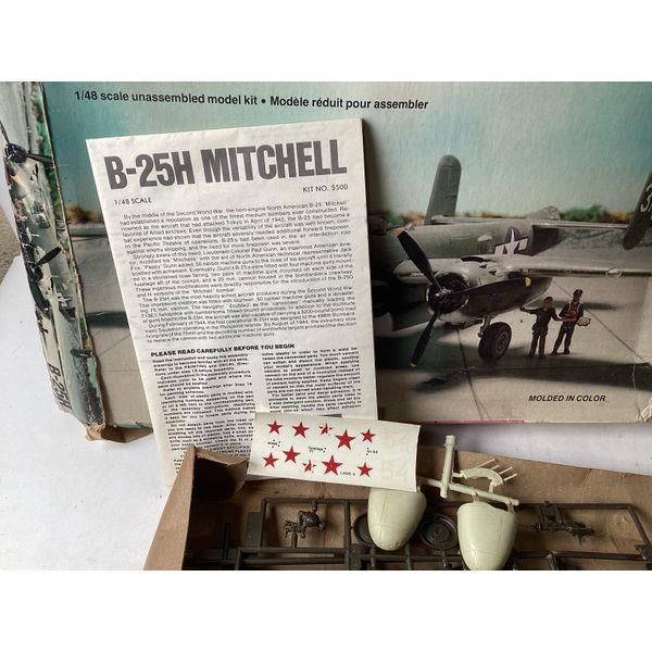 Monogram B-25H Mitchell - 1/48 Scale Unassembled Model Kit