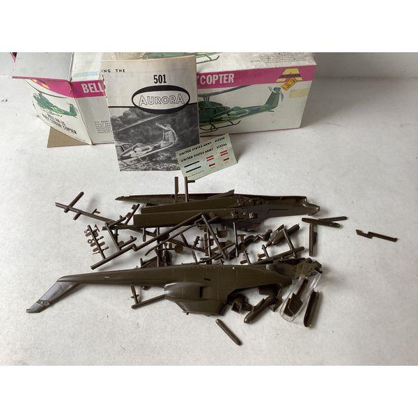Aurora Bell AH-1G Huey Cobra 'Copter - 1/48 Scale Plastic Assembly Kit