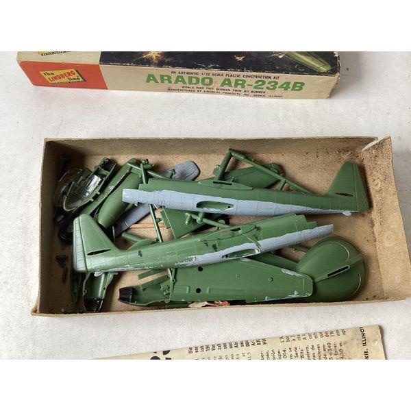 Lindberg Line Arado AR-234B Plastic Model Airplane Kit - Kit No. 439-50
