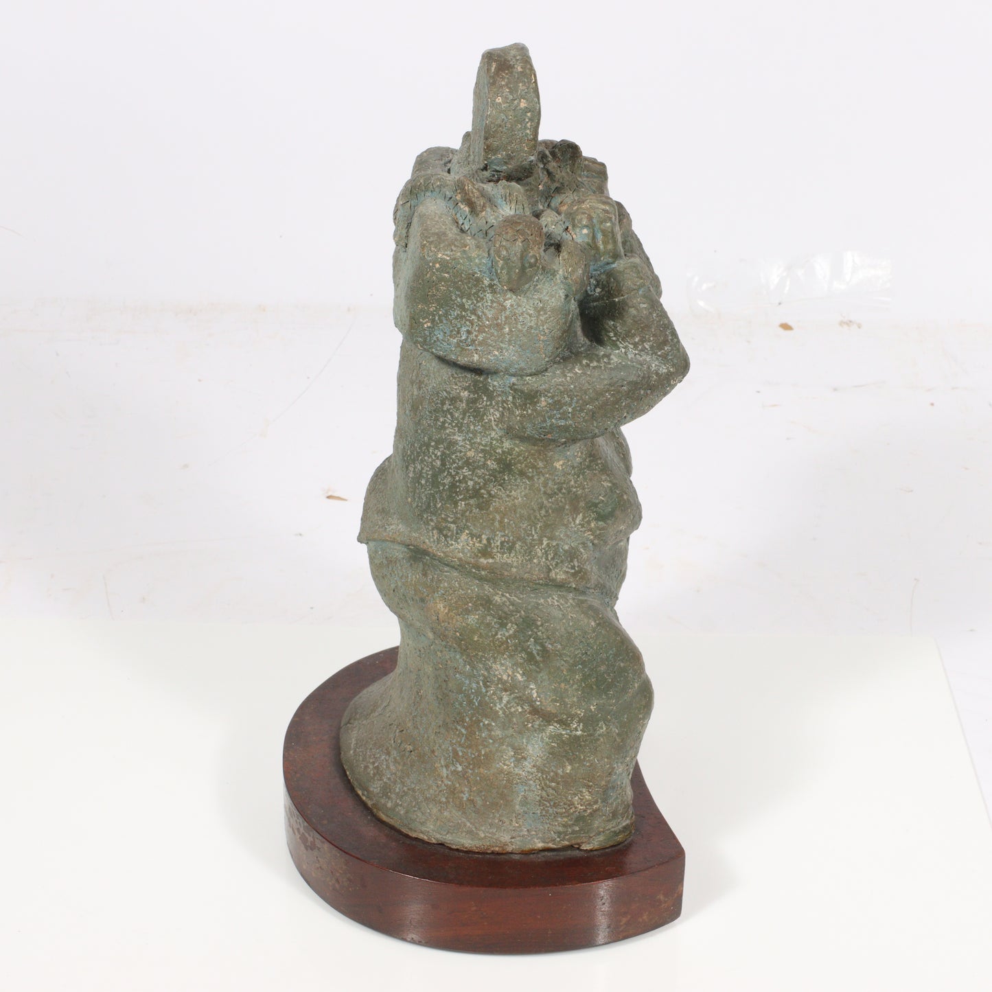 Sally Grosz Bodkin, New York/Hungary (1900-1974), Fishmonger, 1942, ceramic, 16"H x 9"W x 8"H