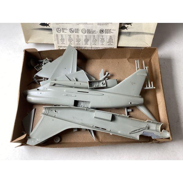 Monogram A-7 Corsair II, 1/48 Scale, Plastic Model Kit, Molded in Gray
