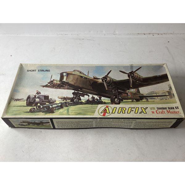 Airfix Short Stirling 1/72 Constant Scale Kit - Vintage Model Kit
