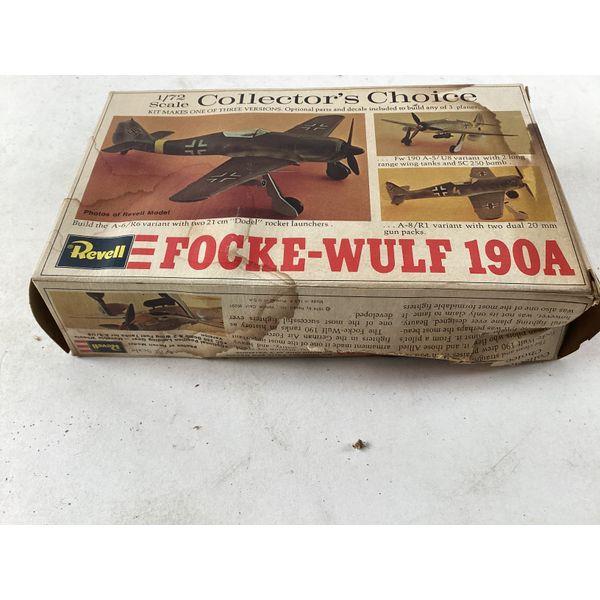 Revell Focke-Wulf 190A, 1/72 Scale Collector's Choice - Kit Makes One of 3 Versions