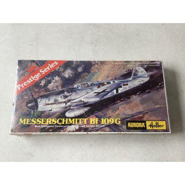 Aurora Heller Messerschmitt Bf 109G - International 1/72 Scale - Model Kit