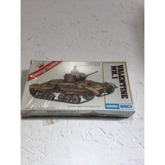 Aurora-ESCI Valentine MK.I - 1/72 Scale, Unassembled Model Kit